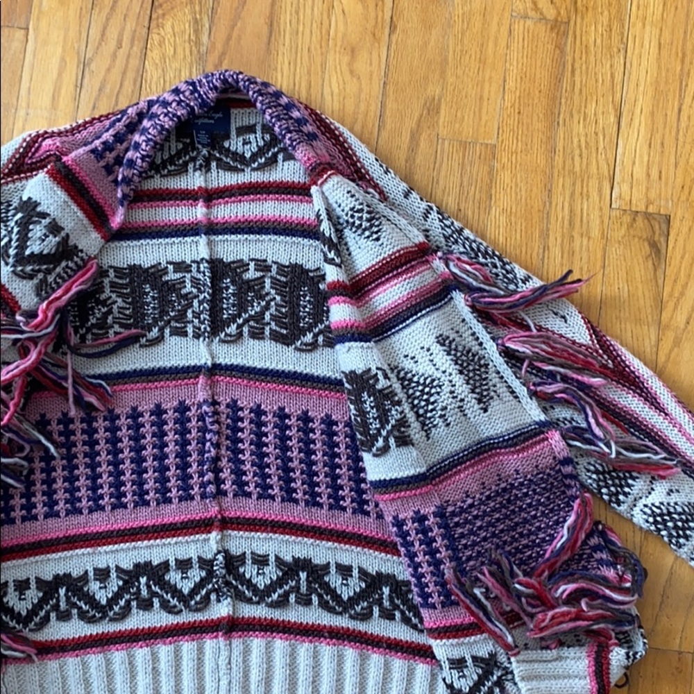 American Eagle Wrap Sweater - Picture 3 of 3